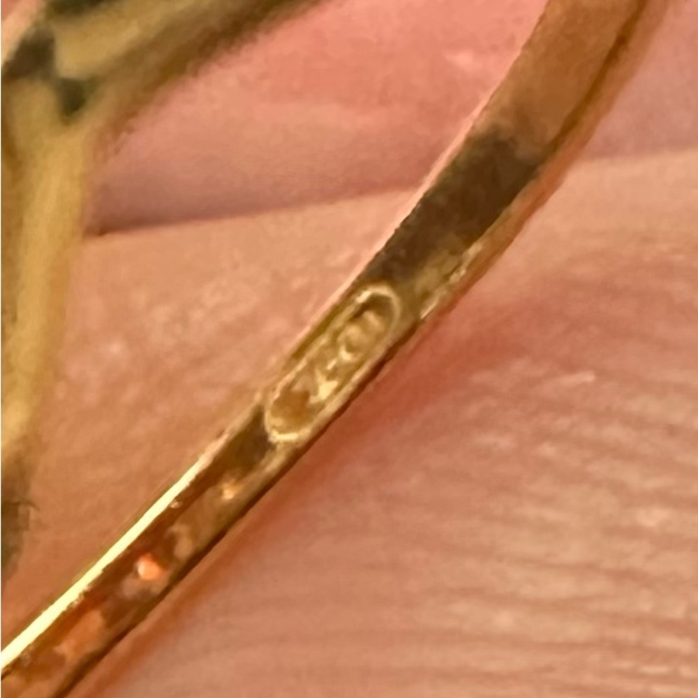LOVE RING real 18k japan gold (1.1 grams) - Picture 5 of 6